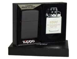 Zippo Black Matte Lighter With Double Torch Lighter Insert 10 Zippo Black Matte Lighter With Double Torch Lighter Insert -cigar lighter store zippo black matte lighter with double torch lighter insert 84