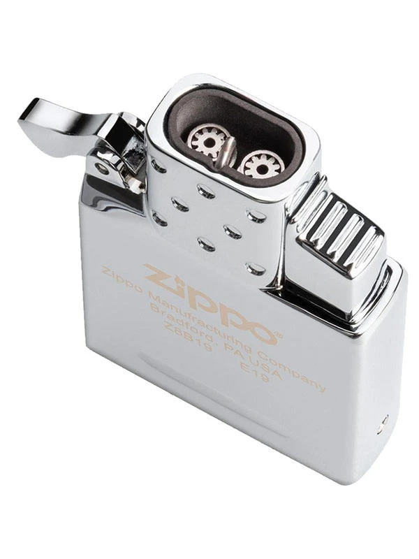 Zippo Black Matte Lighter With Double Torch Lighter Insert 7 Zippo Black Matte Lighter With Double Torch Lighter Insert - Image 5