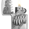 Zippo Fire Breathing Dragon Brushed Chrome Lighter 2 Zippo Fire Breathing Dragon Brushed Chrome Lighter -cigar lighter store zippo fire breathing dragon brushed chrome lighter 54