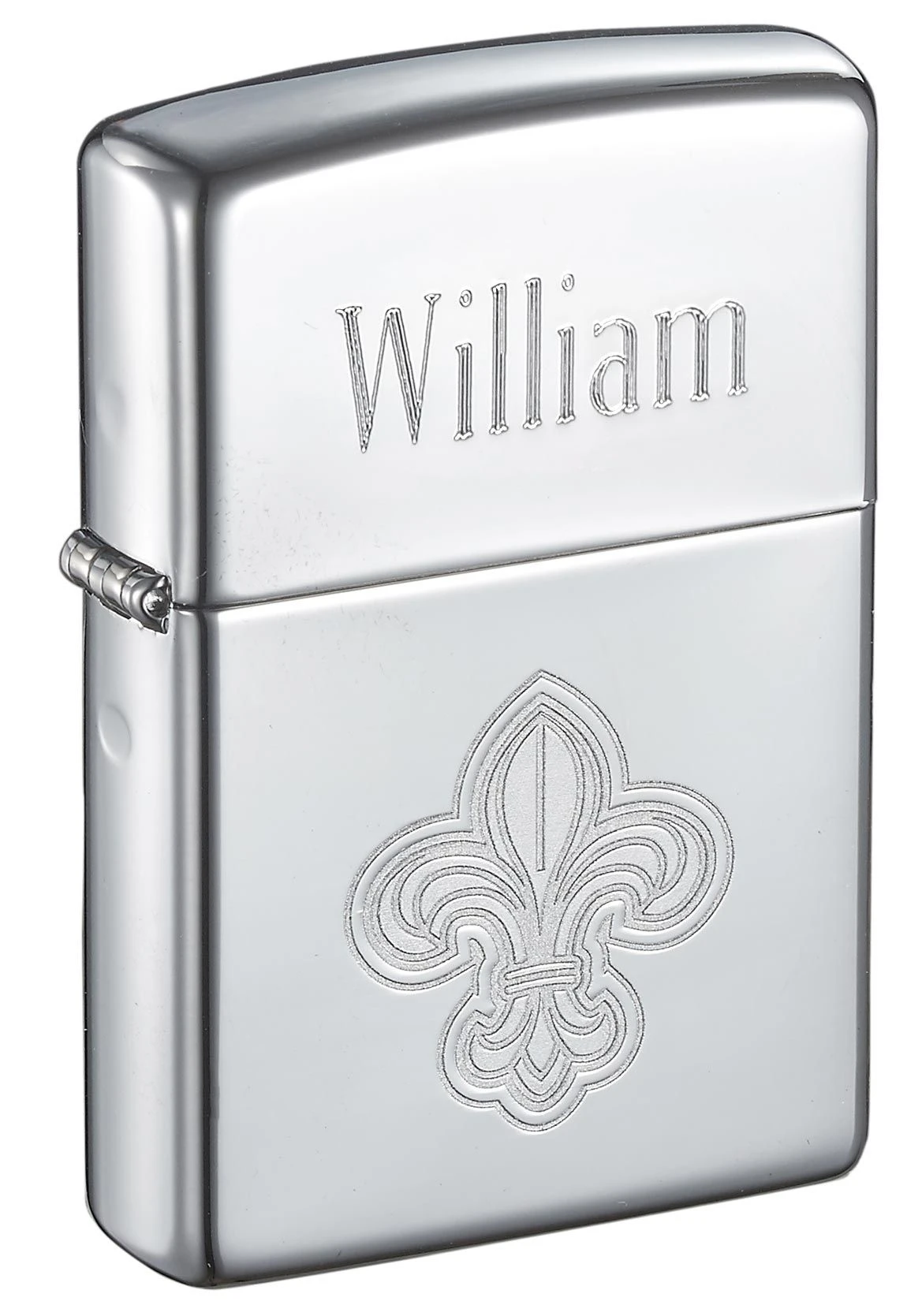 Zippo Fleur De Lis High Polish Chrome Windproof Lighter 6 Zippo Fleur De Lis High Polish Chrome Windproof Lighter - Image 4