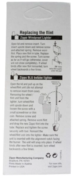 Zippo Flint Dispensers