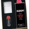 Zippo High Polish Chrome Lighter Gift Kit - Ships By Ground Only 2 Zippo High Polish Chrome Lighter Gift Kit - Ships By Ground Only -cigar lighter store zippo high polish chrome lighter gift kit 44