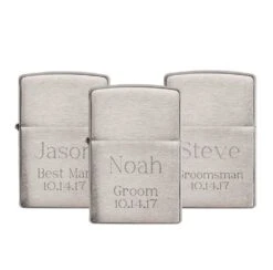 Zippo Lighter - Brushed Chrome Personalized With Free Engraving 8 Zippo Lighter - Brushed Chrome Personalized With Free Engraving -cigar lighter store zippo lighter brushed chrome personalized with free engraving 50