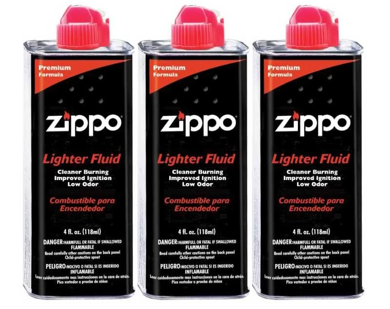 Zippo Lighter Fluid 4 Oz 3-Can Pack (Ships Ground) 3 Zippo Lighter Fluid 4 Oz 3-Can Pack (Ships Ground)