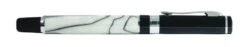 Zippo Oyster Marble & Gloss Black Rollerball Pen