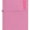 Zippo Pink Matte Lighter With Zippo Logo -cigar lighter store zippo pink matte lighter with zippo logo 51