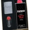Zippo Street Chrome Lighter Gift Kit - Ships By Ground Only -cigar lighter store zippo street chrome lighter gift kit 42