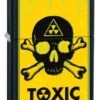 Zippo Toxic Black Matte Lighter 2 Zippo Toxic Black Matte Lighter -cigar lighter store zippo toxic black matte lighter 43