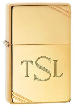 Zippo Vintage Polished Brass Personalized Lighter 7 Zippo Vintage Polished Brass Personalized Lighter -cigar lighter store zippo vintage high polish brass lighter with free engraving 58
