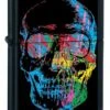 Zippo X-Ray Skull Black Matte Lighter -cigar lighter store zippo x ray skull black matte lighter 43
